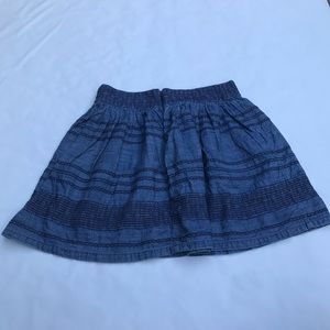 American Eagle Light Denim Skirt Size 0